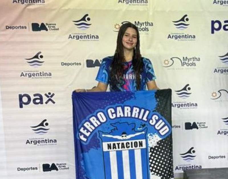 Mar�a Luz Ford fue convocada a la Selecci�n Argentina de Nataci�n